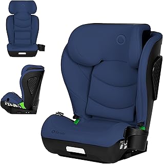 LIONELO NEAL I-SIZE Kindersitz, Gruppe 2 3, von 100-150 cm Von ca. 3 bis 12 Jahren Befestigung ISOFIX oder ohne Gurte Verstellbare Kopfstütze Seitenschutz Armlehnen Standard R129