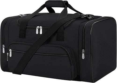 Bolsa de lona deportiva para gimnasio de viaje, Negro -, Deportes, gimnasio, viajes