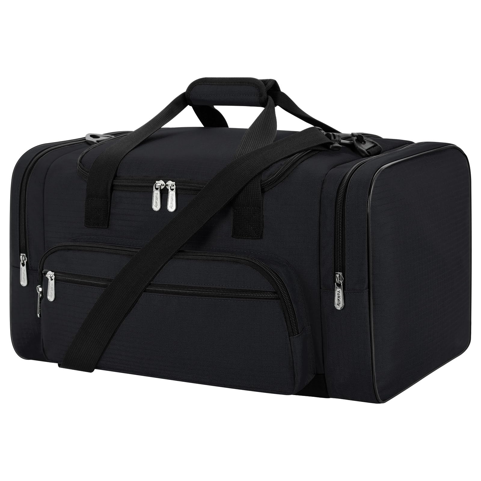 Sponsored Ad - Sports Duffel Bag 20 inch for Travel Gym - Black
