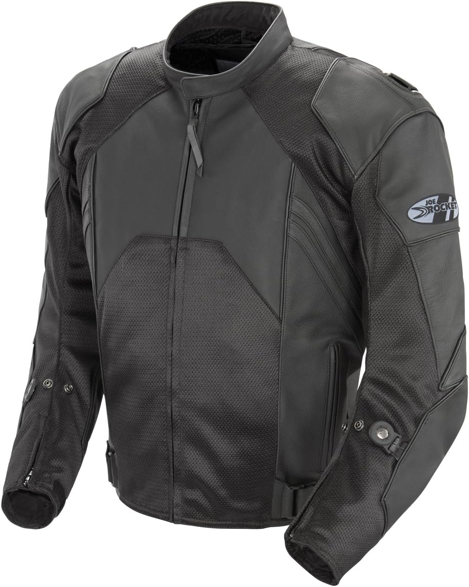 Joe Rocket Stealth Mode Radar Dark Men’s Motorcycle Riding Jacket