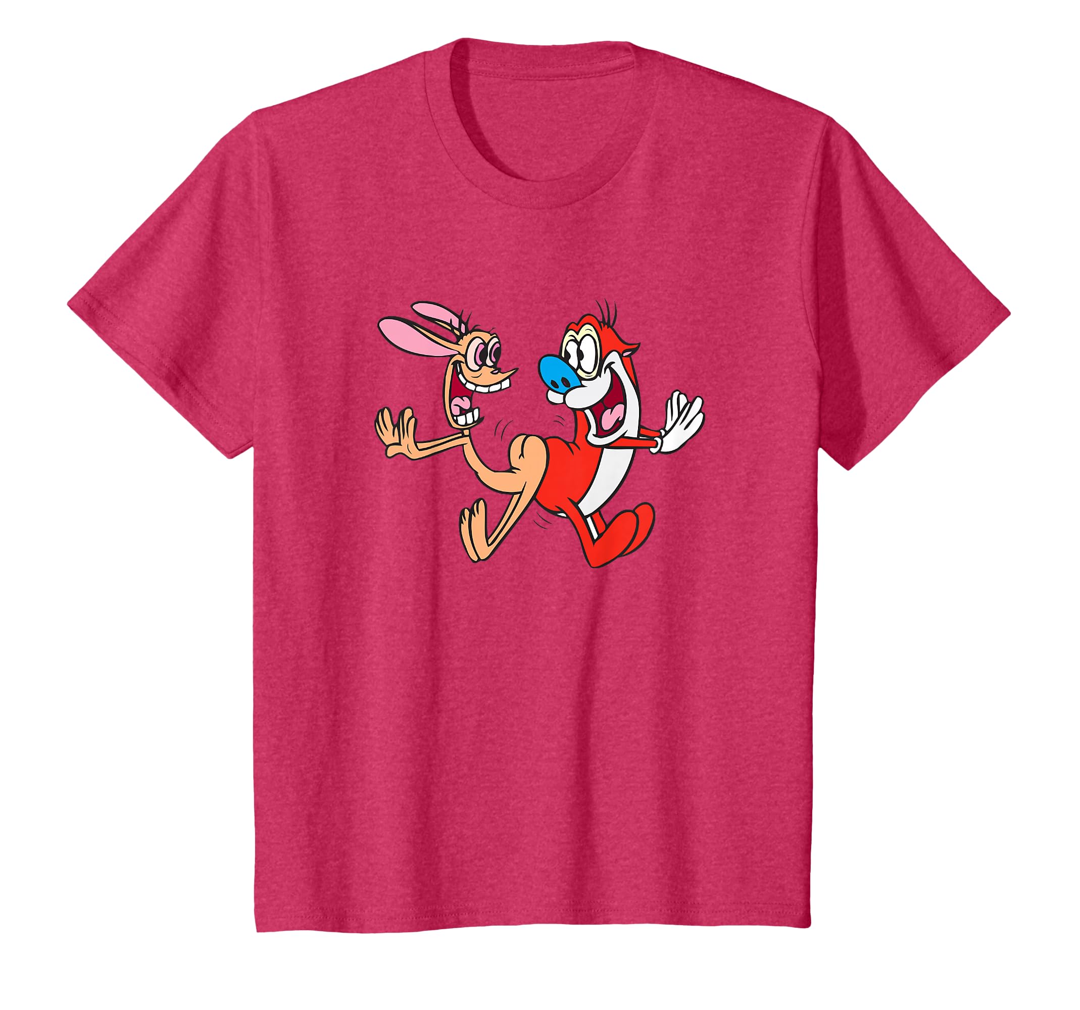 Ren and Stimpy Booty Bump Jump Smiles T-Shirt