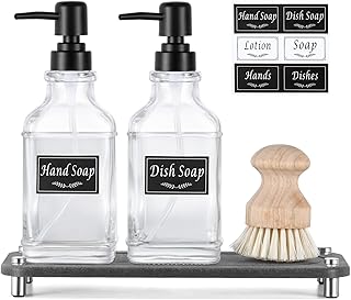 Shinowa Kitchen Soap Dispenser Set, Soap Disp...,