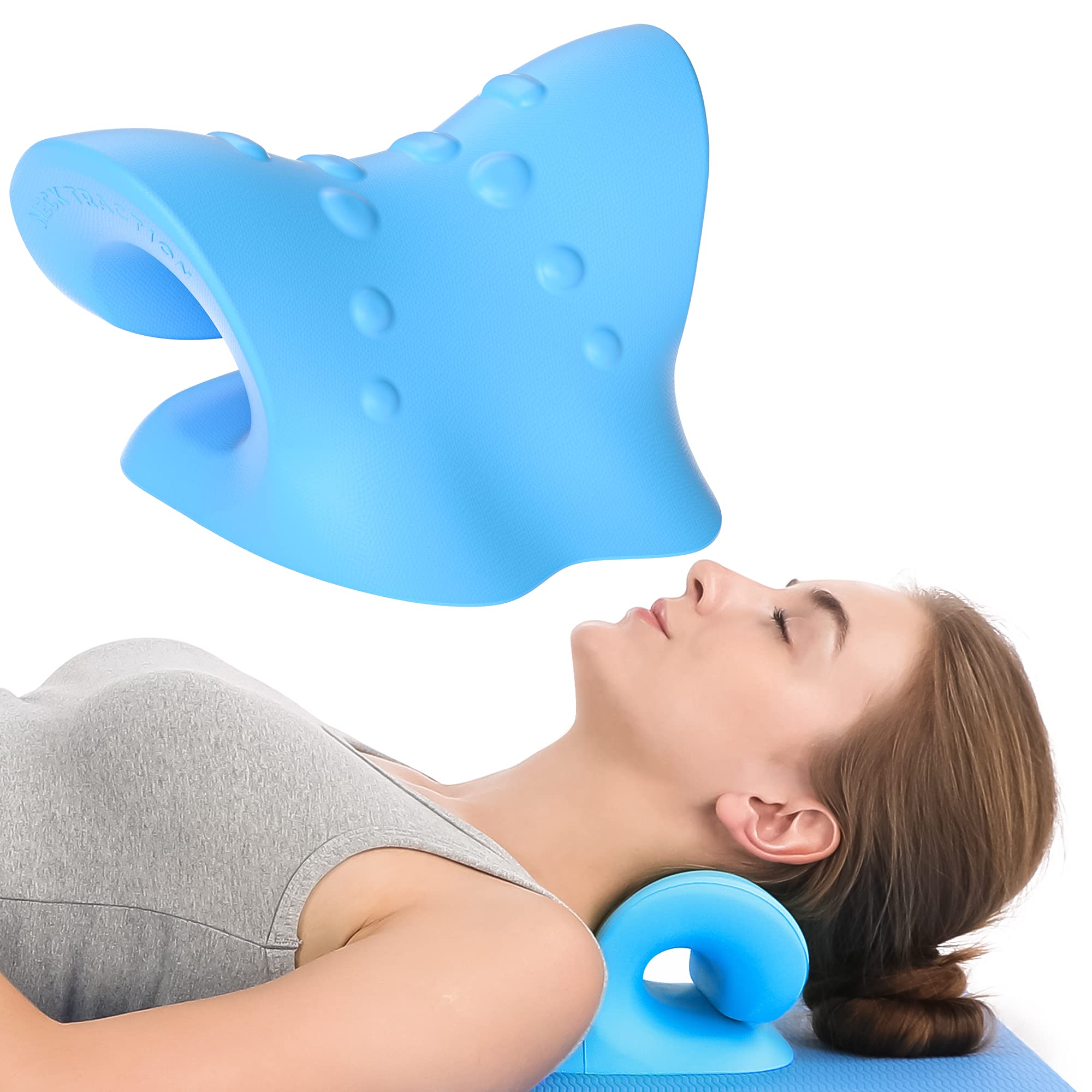 Buy Neck Stretcher, Yarkor Cervical Traction Device for Neck Pain