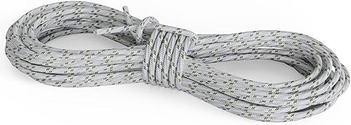 Miniatura 1 de Cuerda de repuesto resistente para sombrilla de patio, color verde (50 pies)