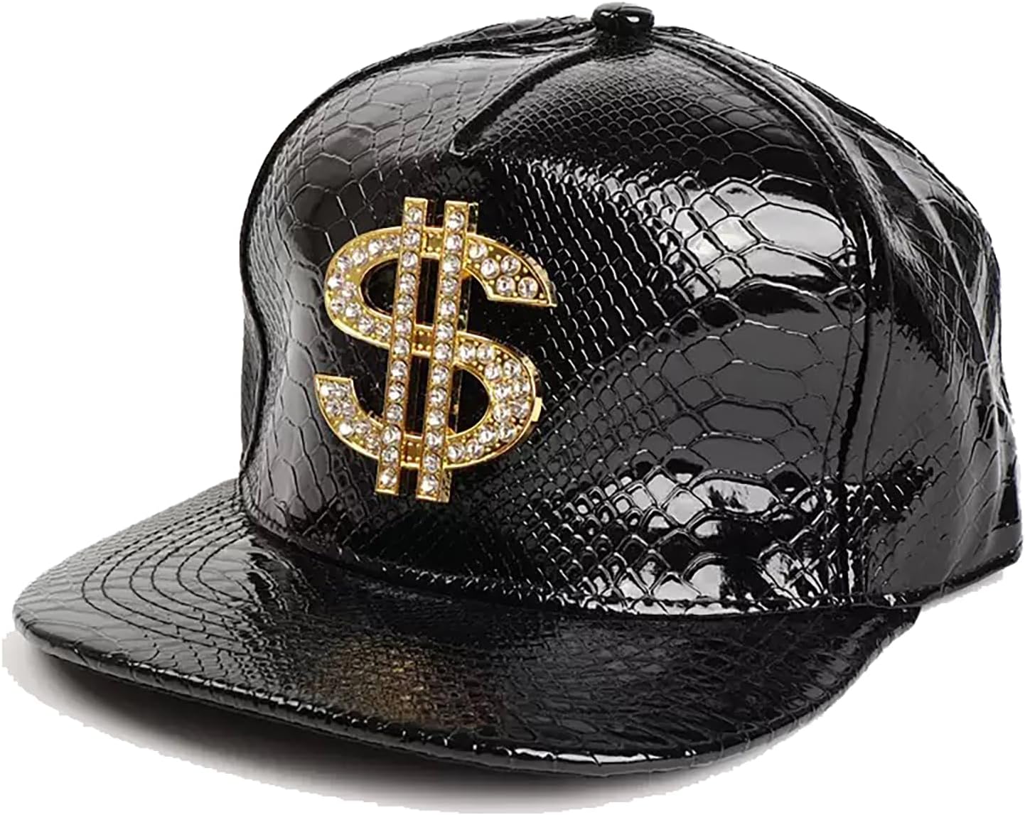 Dollar Baseball Cap Adjustable Hip Hop Cap Four Seasons Shade Flat Brim Hats Rock Hat Women Men