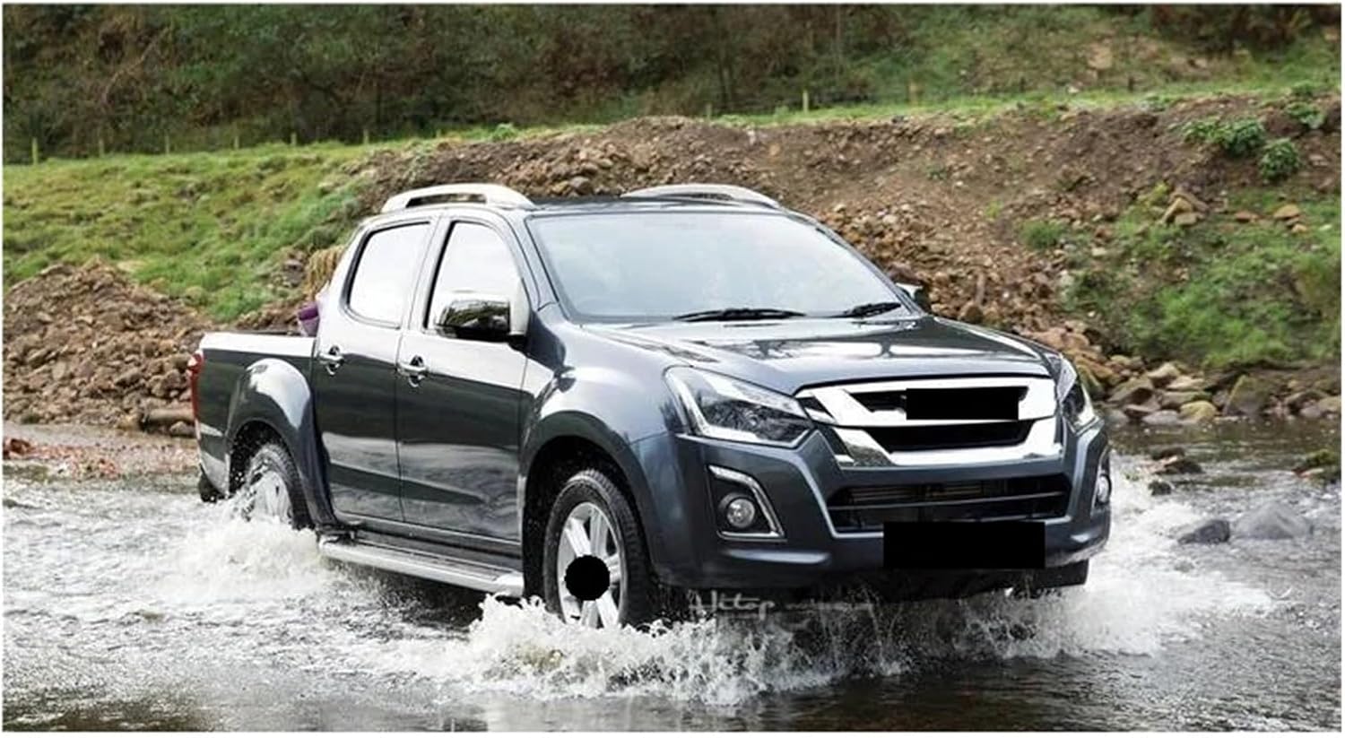 Side Step Running Board Side Bar Compatible For Isuzu D-Max DMax 2015 2016 2017 2018 2019 2020