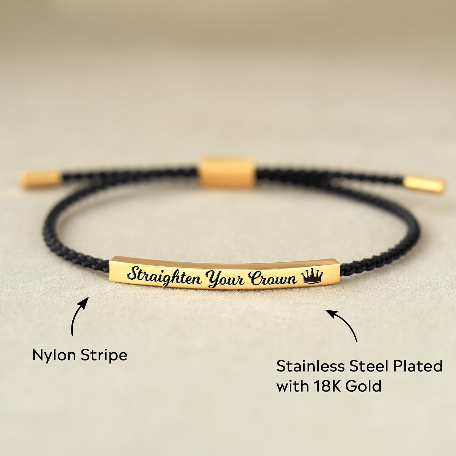 STORYJEWELLERY Daughter Bracelet, Daughter Gifts, Bracelet for Moms and Daughters, Daughters Birthday Gifts from Mom, Graduation Presents, Inspirational Jewelry