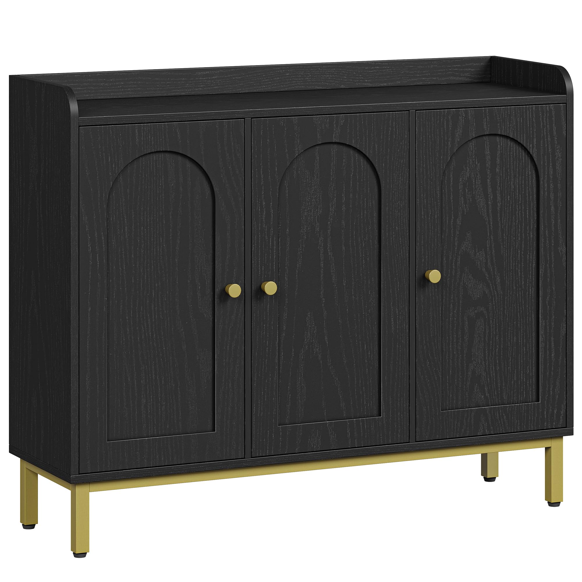 Hzuaneri Sideboard Storage Cabinet, Kitchen Cabinets, 30 x 100 x 80.5 cm