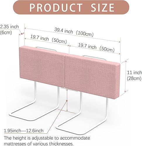 Miniatura 4 de Parachoques para cama para niños pequeños, para la seguridad de adultos mayores, rieles de protección laterales de cama ajustables para niños, camas