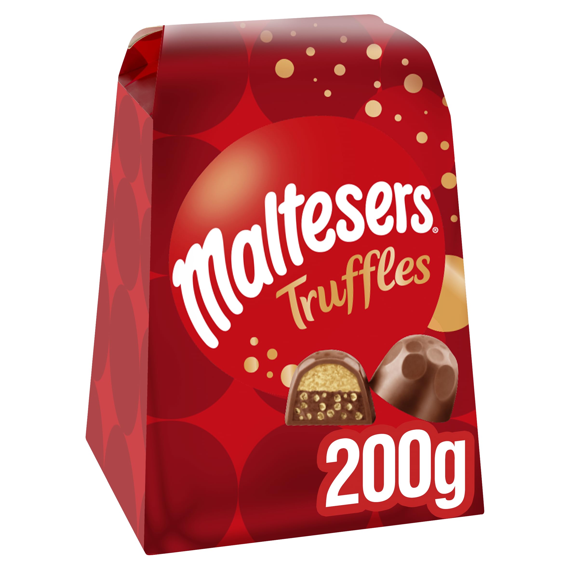 Maltesers Chocolate Truffles Gift Box 200g, Luxury Milk Chocolate & Honeycomb Truffles & Snacks, Perfect Chocolate Gift for Birthdays & Anniversaries, Teacher's Gifts