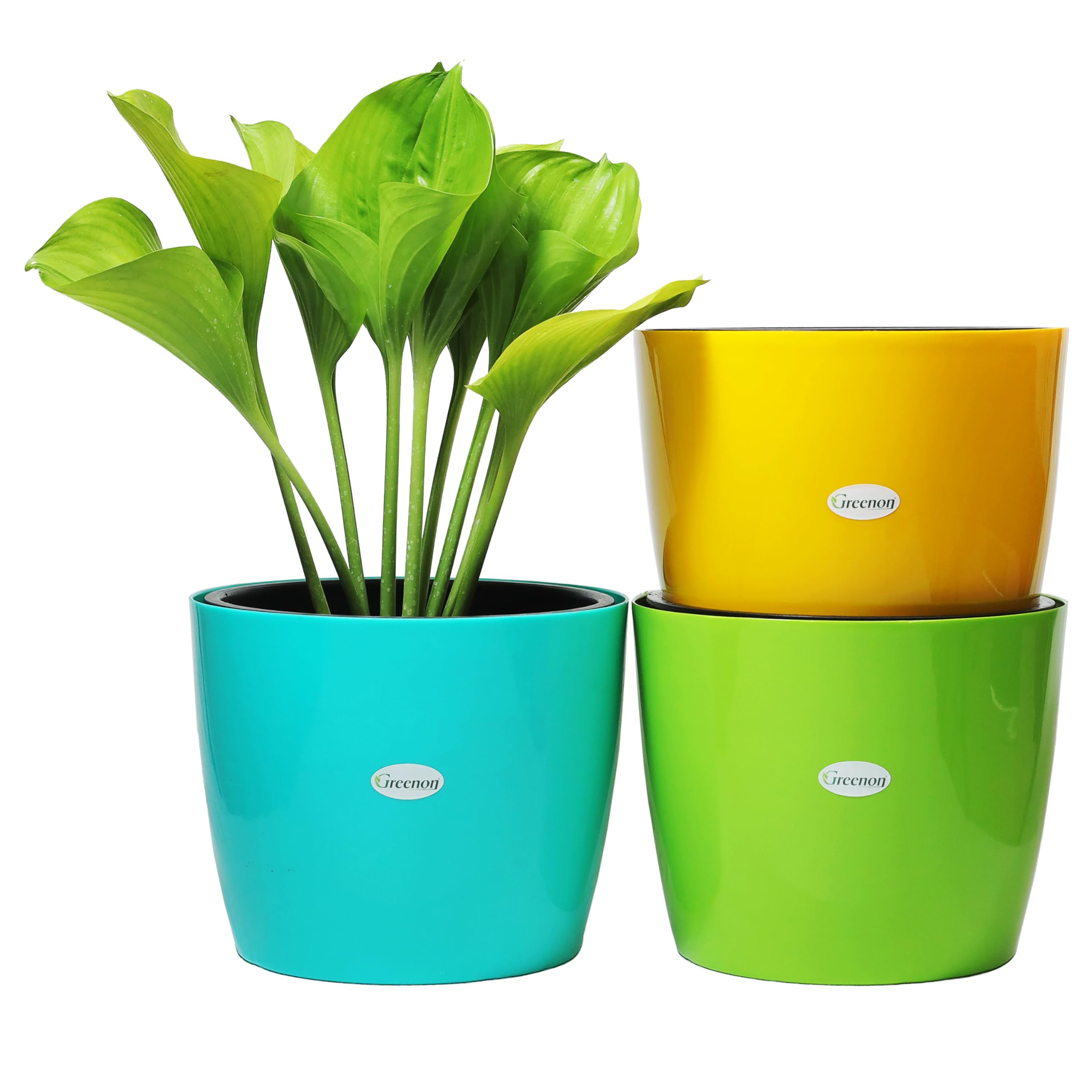 GREENON Self Watering Pots - Set of 3 -20 GREENON Self Watering Pots - Set of 3 -20