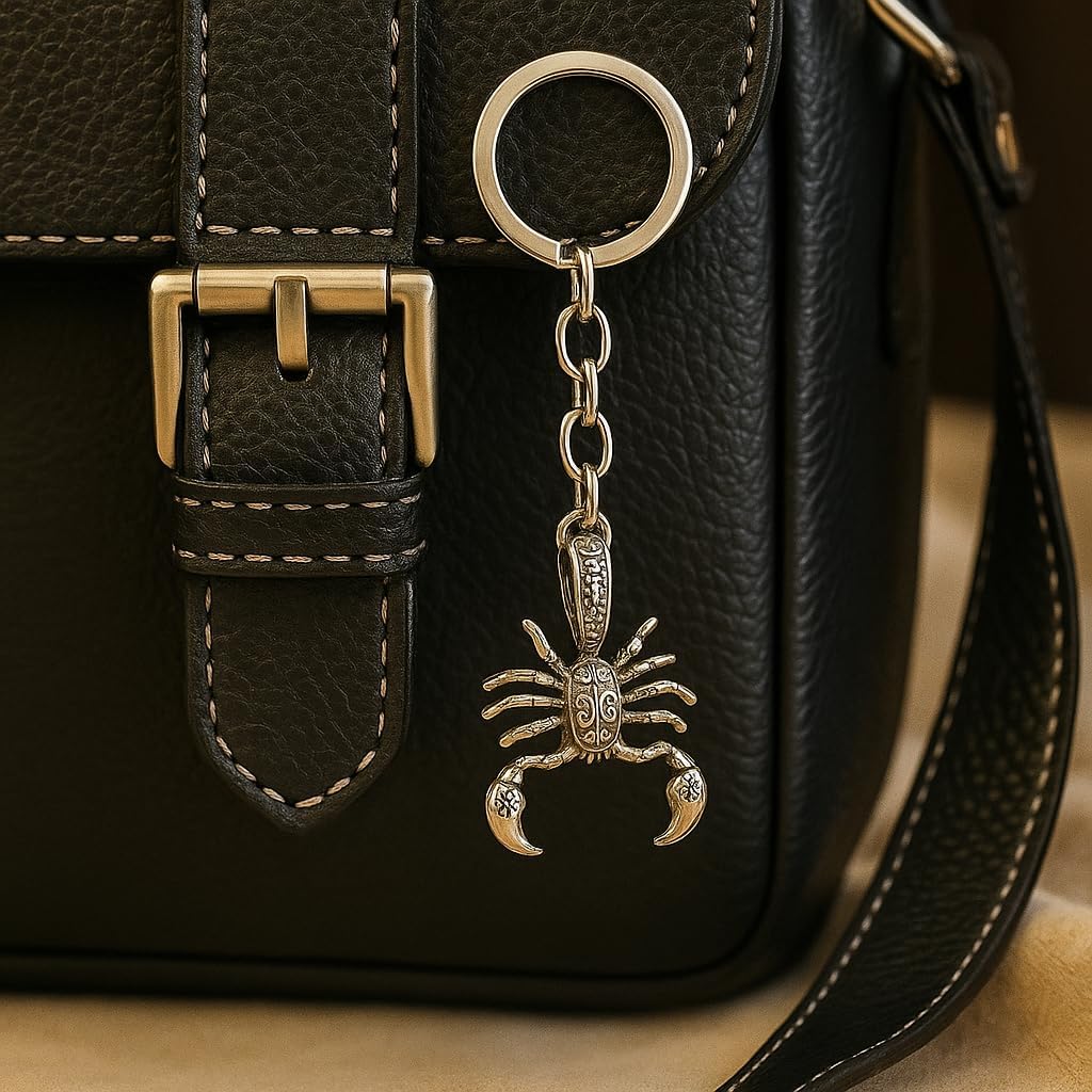 3D Scorpion Keychain – Cool Keychains For Women Bag Charm, Animal Key Chains Gifts For Men Boys and Scorpio Birthday Halloween - Image 5
