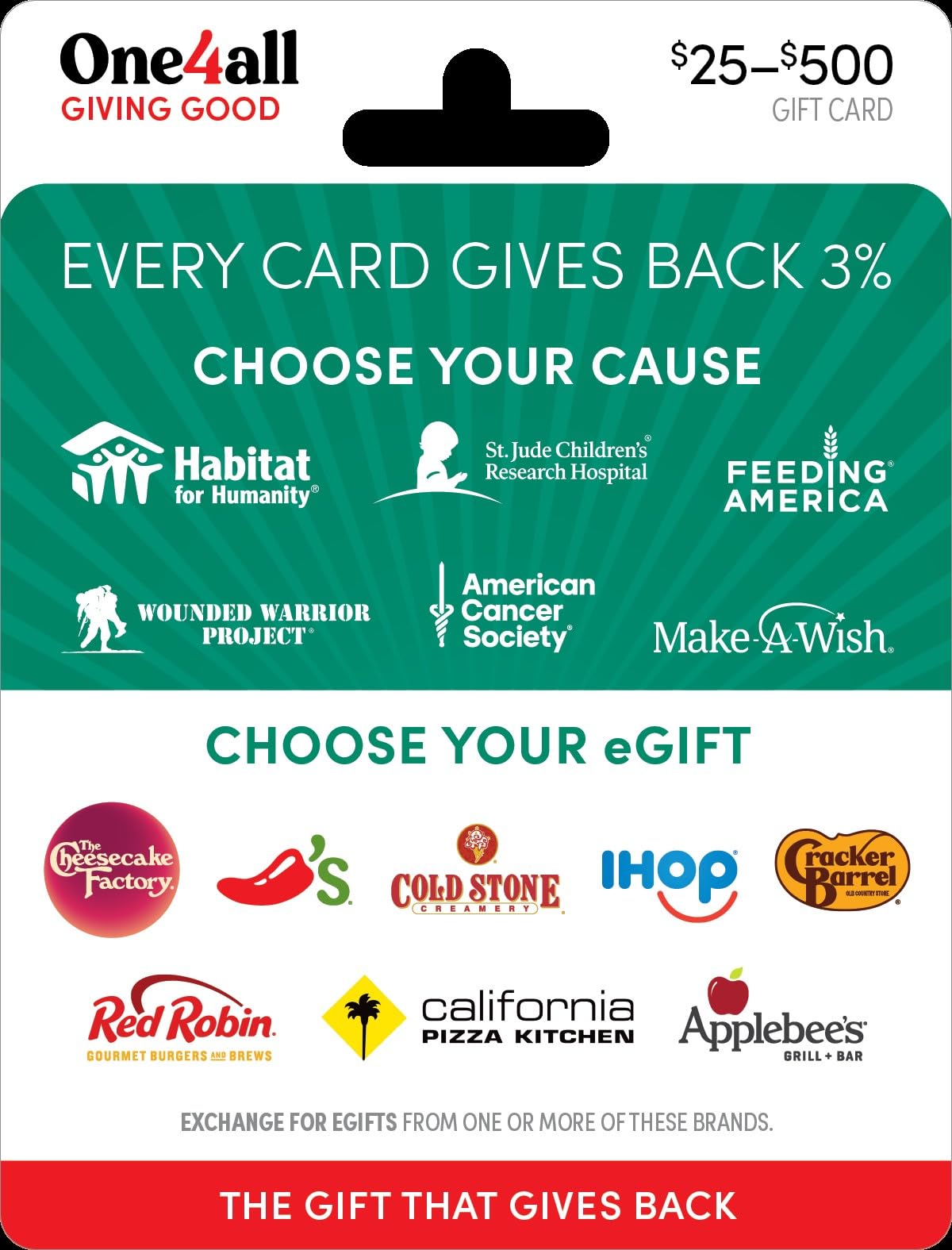 Giving Good Gratitude Gift Card