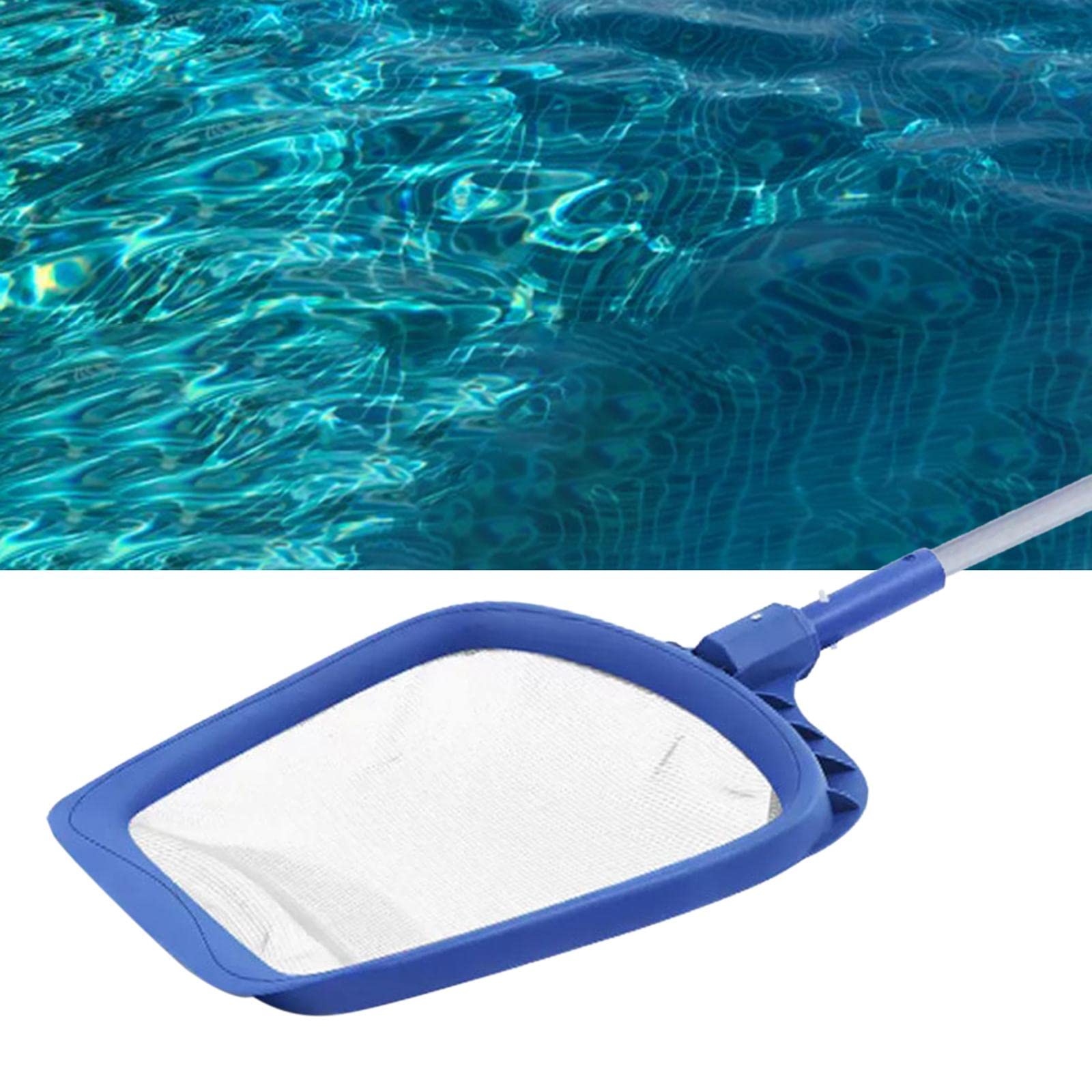 Épuisette de Piscine Filet Fin Sac Profond Technologie Renforcée Maniabilité Optimale pour Enlever Feuilles Débris Adaptée Nettoyage Piscine Spa