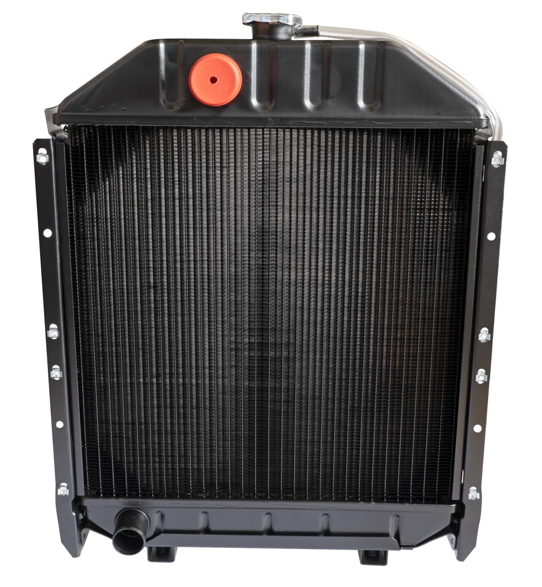 Ama Radiatore per Trattore Adattabile Fiat 4973345 – Rame di Alta Qualità, Sistema di Raffreddamento a 4 Elementi da 59 mm