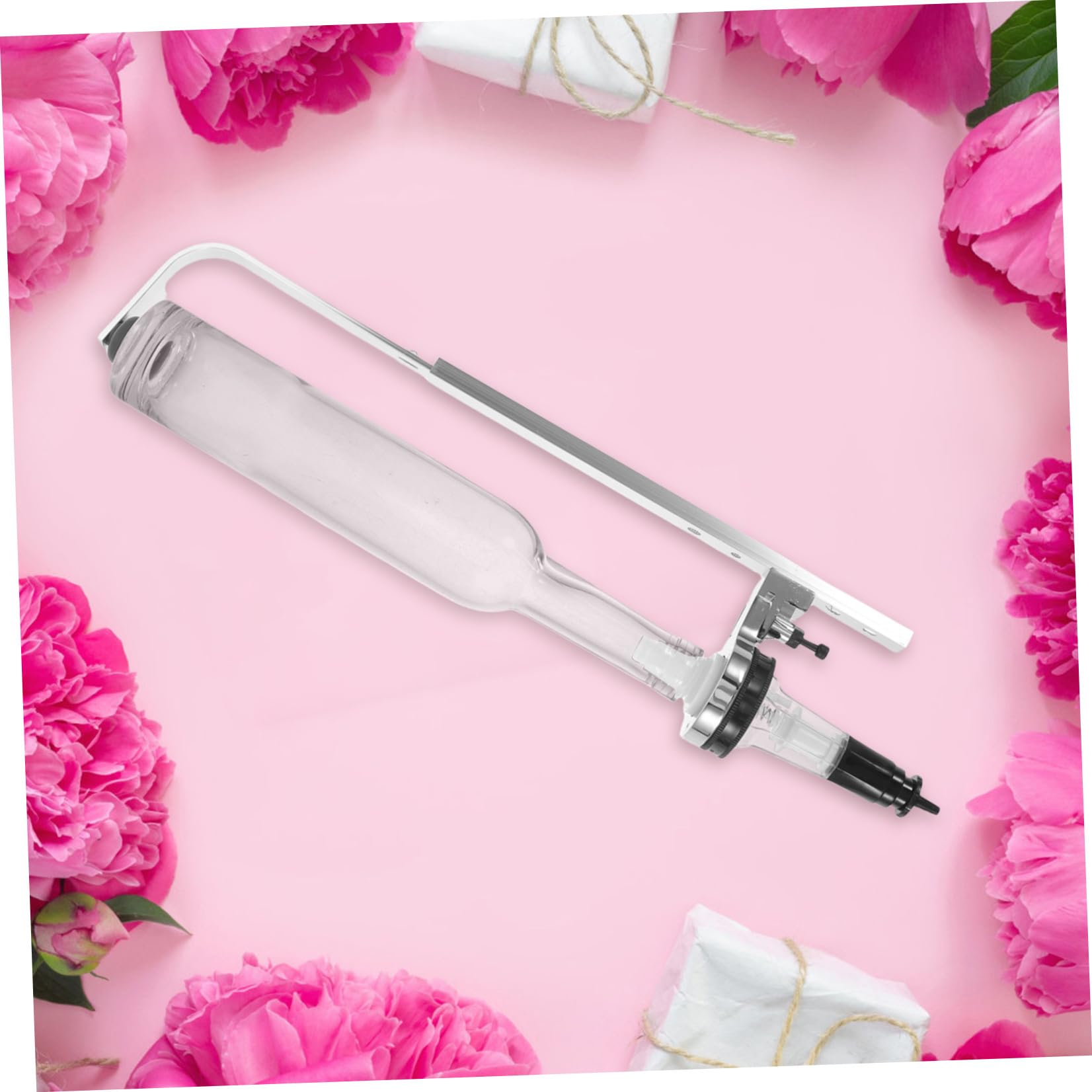 Happyyami Kit Strumenti per Ricarica Profumo Pompa in Vetro 400 Ml, Accessori per Distribuzione Profumo in Spazi Commerciali e Viaggi, Soluzione per Controllo Dosaggio Liquido