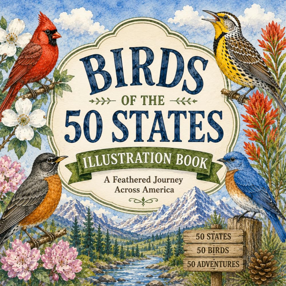 Birds of the 50 States: A Feathered Journey Across America