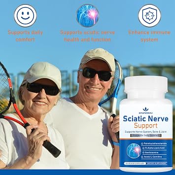 Sciatic Nerve Support Supplement, 60 Capsules