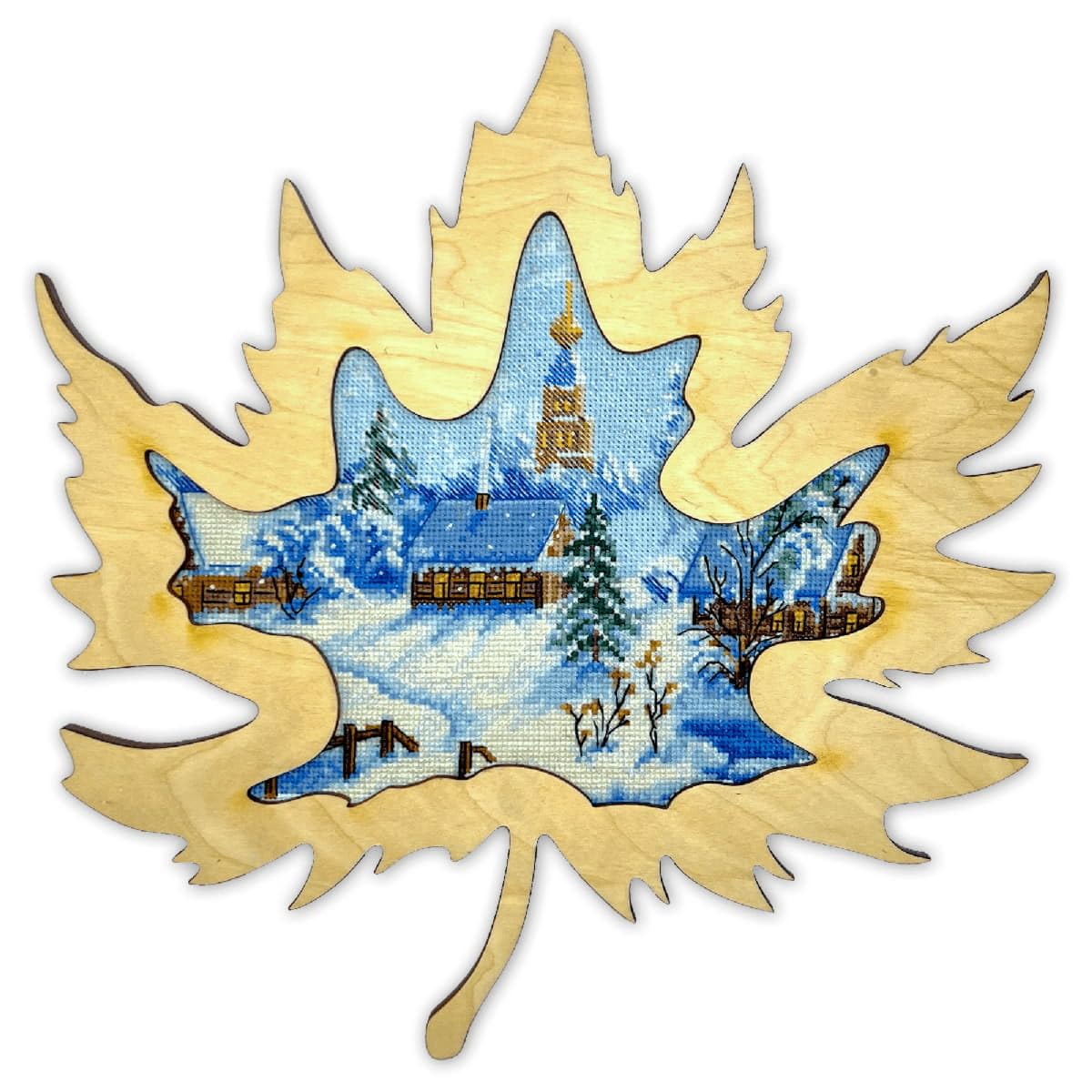Abris Art AH-162 haft krzyżykowy, bawełna, wielokolorowy, 16 x 30 cm