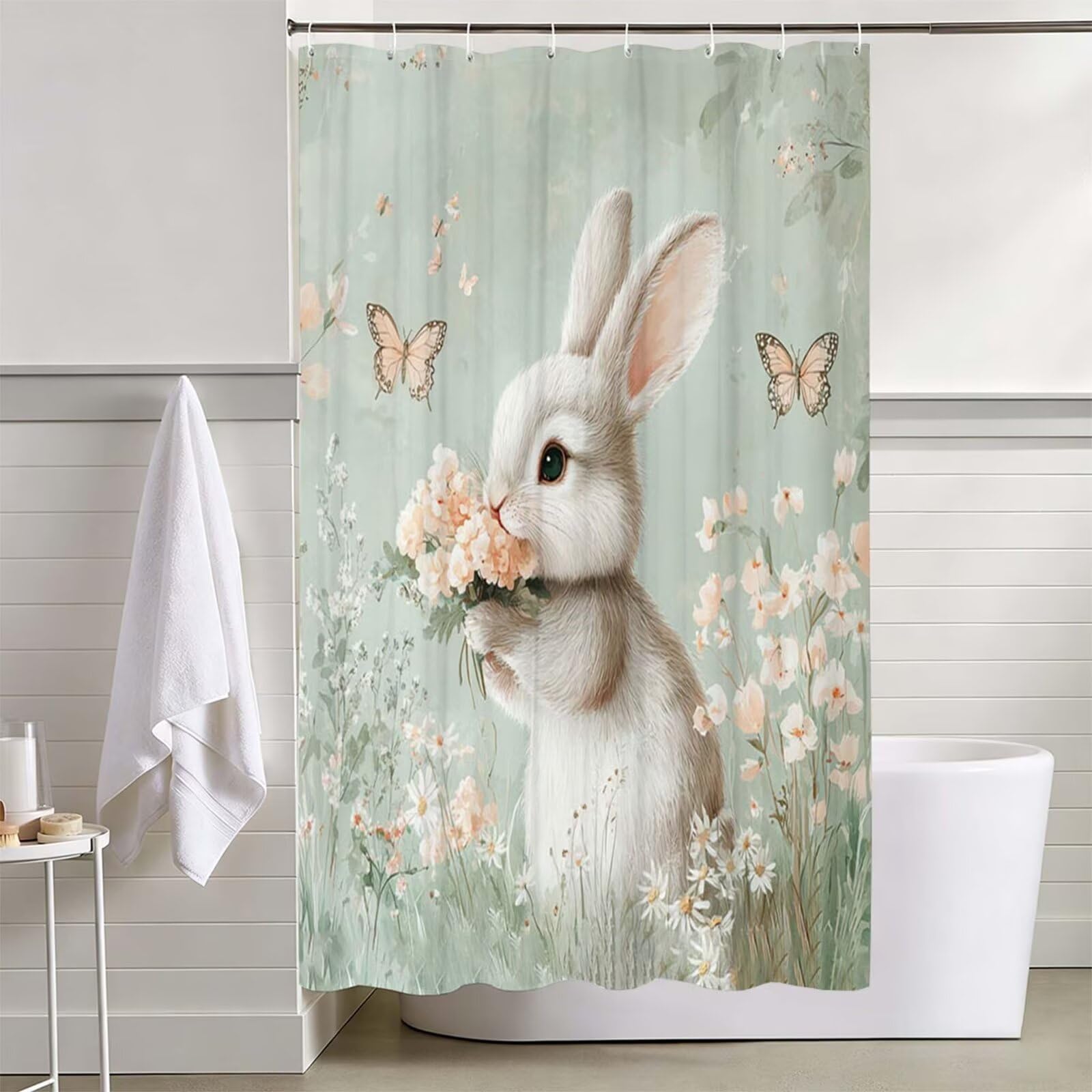 Rideau de Douche Beige, Rideau Douche 200x250cm D-525