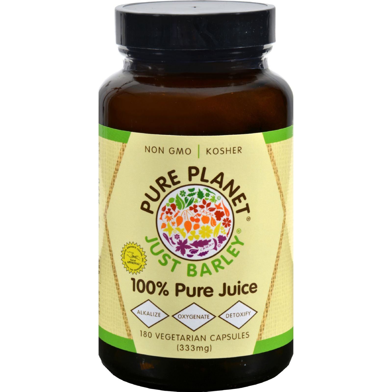 Pure Planet - Pure Planet Just Barley - 180 Vegetarian Capsules