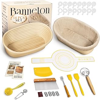 Oval Banneton Basket Kit