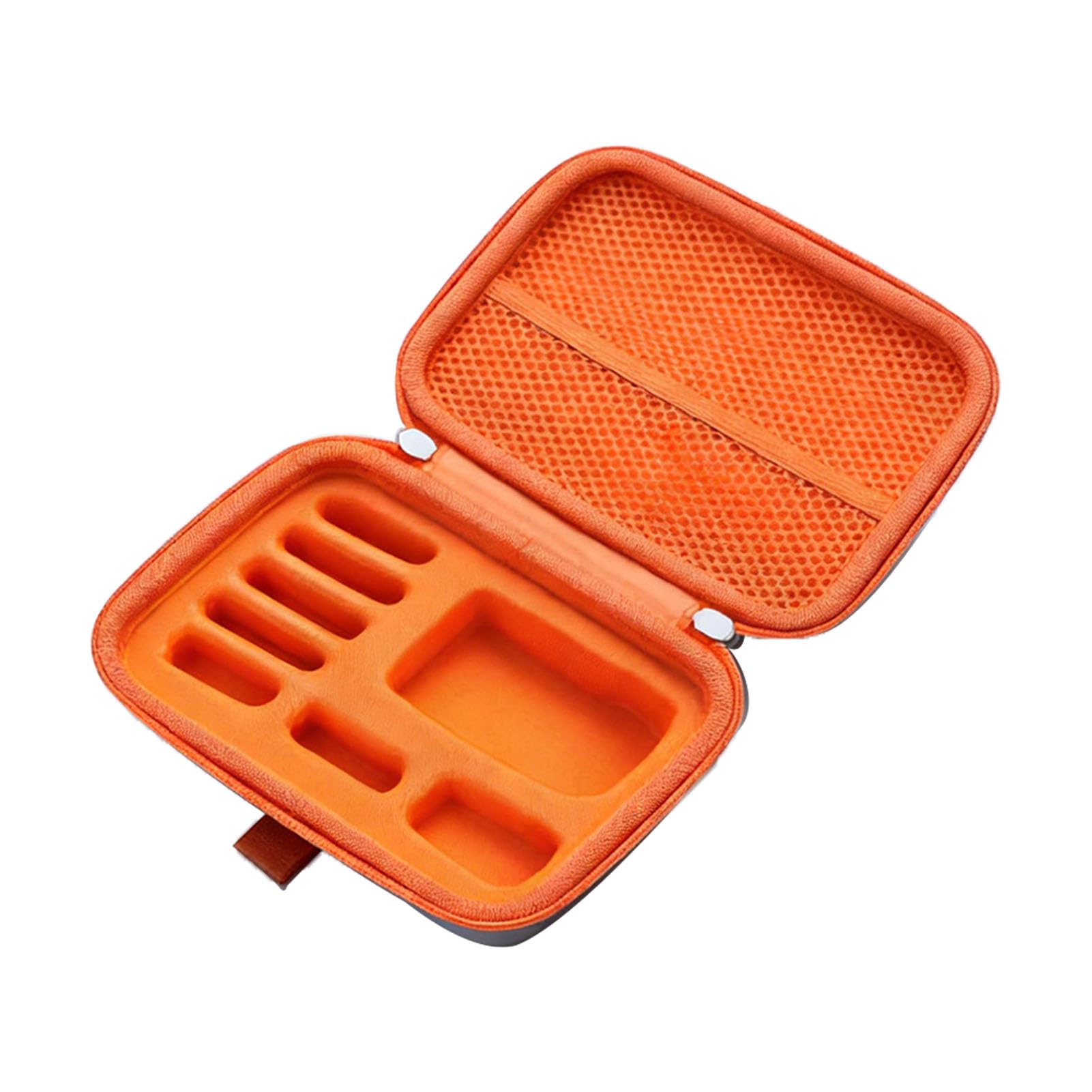 Irfora Custodia da Viaggio Portatile Antiurto per Fotocamera EVA Custodia da Viaggio Rigida Compatta per 6 - Borsa Impermeabile Fotocamera Action Nera