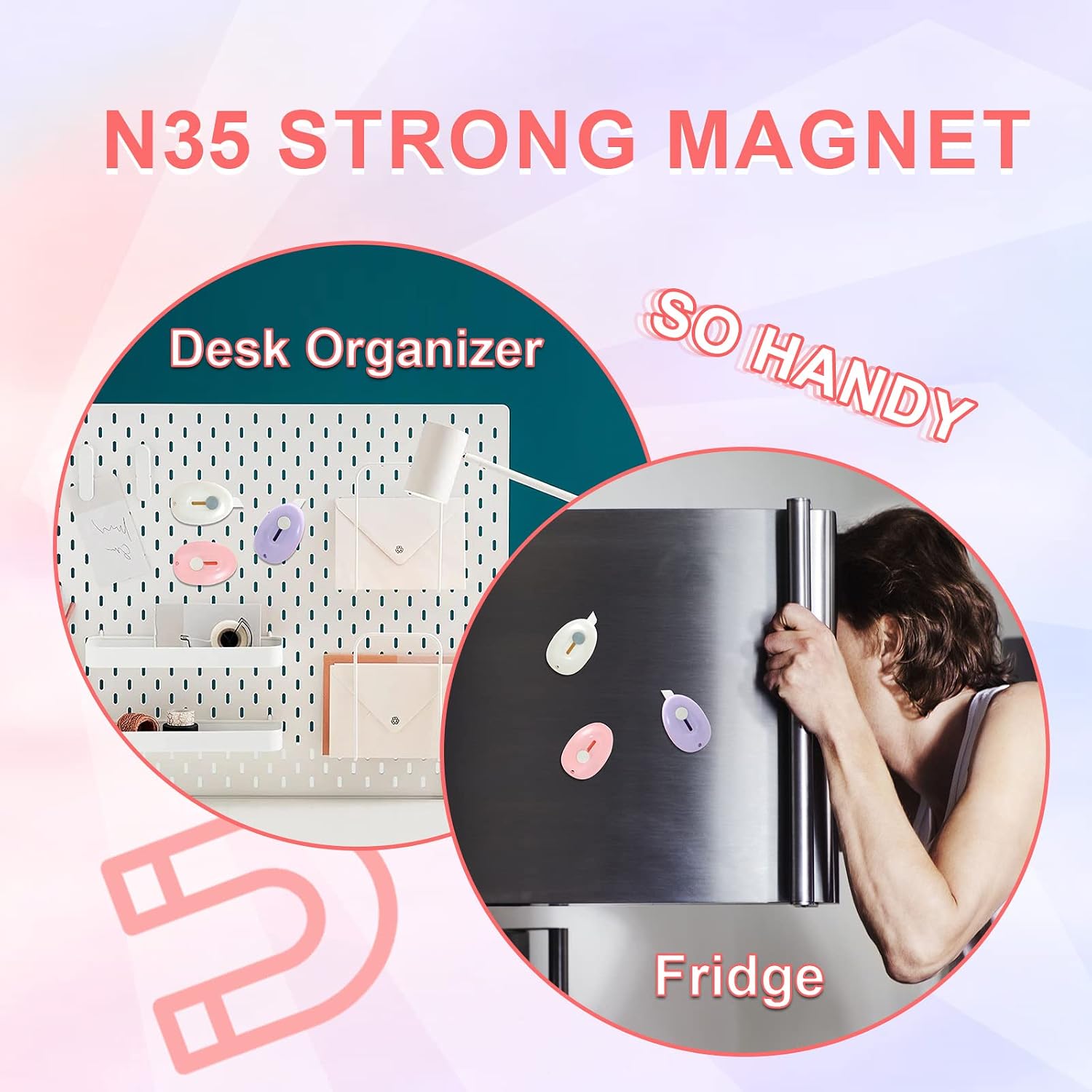 Sonuimy Mini Ceramic Box Cutter with Magnetic, Safety Retractable Cute Small Box Opener Utility Knife Ceramic Blade, Keychain Package Opener Tool for Car Office Work Cardboard -3pcs(Pink White Purple)