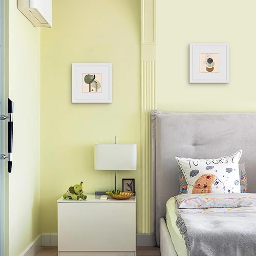 Miniatura 92 de Picrit - Juego de 12 portarretratos de 5 x 7 pulgadas para colgar en la pared o exhibir sobre una mesa, para fotos de 4 x 6 con paspartú o 5 x 7