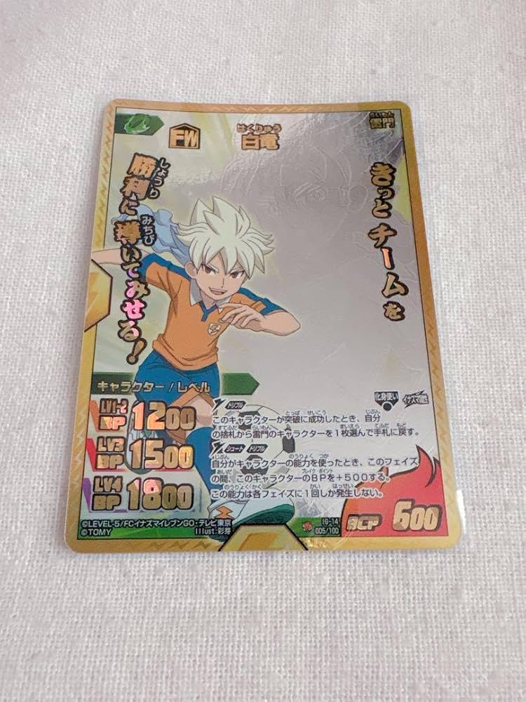 Amazon.co.jp: イナズマイレブン 白竜 イナズマレア カード TCG