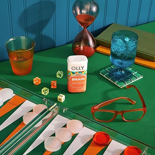 Vista 7 de OLLY Cápsulas blandas cerebrales ultra fuertes, nootrópicos, apoya la función cerebral saludable, la memoria, el enfoque y la concentración