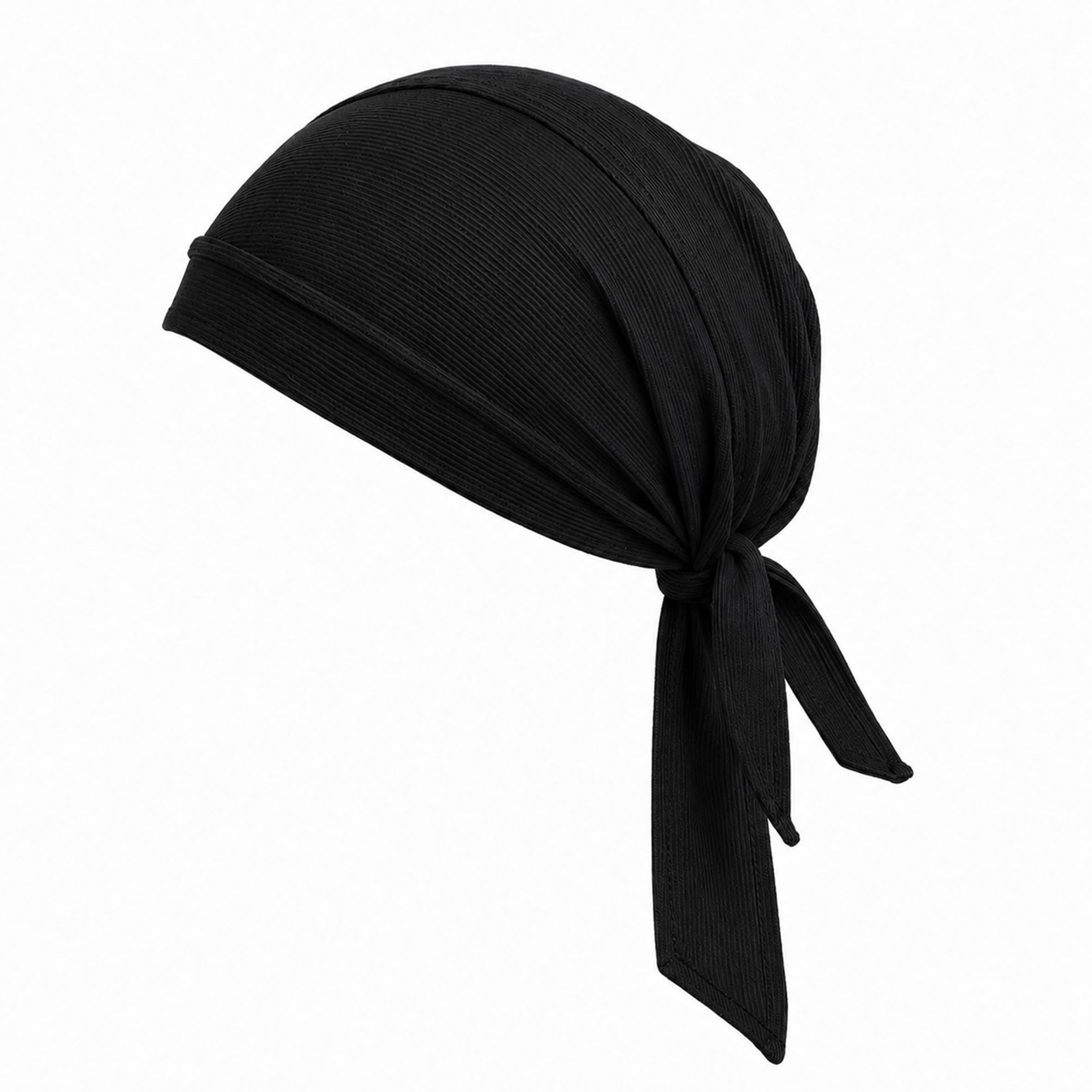 GG BAI Cottrise Sweat Wicking Cooling Skull Cap Bandana Head Wrap, Doo Rag Helmet Liner for Men and Women, Black-image-44