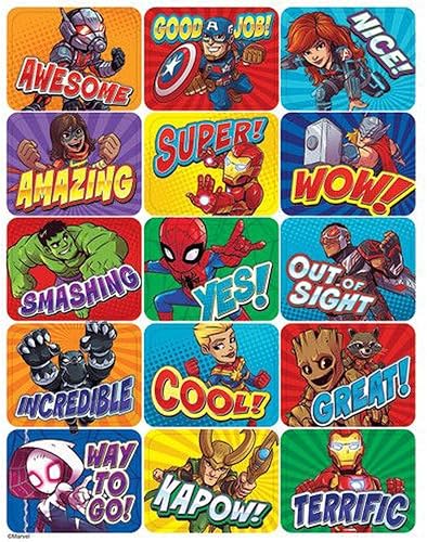 Eureka Marvel Super Hero Adventure Stickers - Success