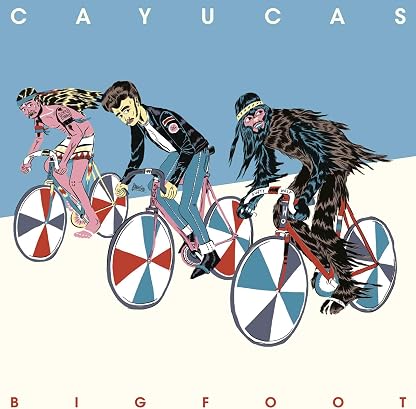Bigfoot Secretly Canadian por Cayucas, capa do álbum