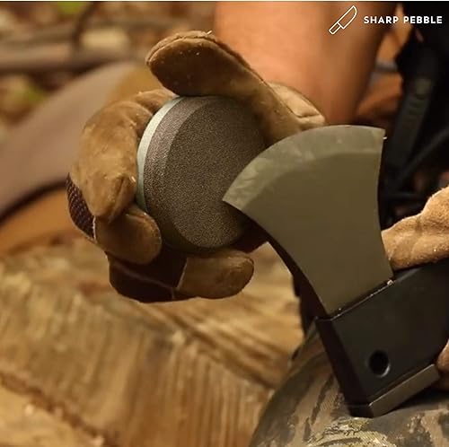 Miniatura 7 de Sharp Pebble Kit de piedras para afilar cuchillos 3000/8000 y piedra de hacha con piedra aplanadora