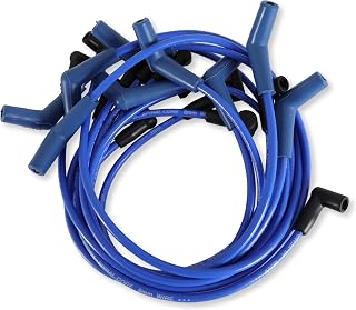 ACCEL 5056B 8mm Super Stock Spiral Custom Spark Plug Wire Set Blue