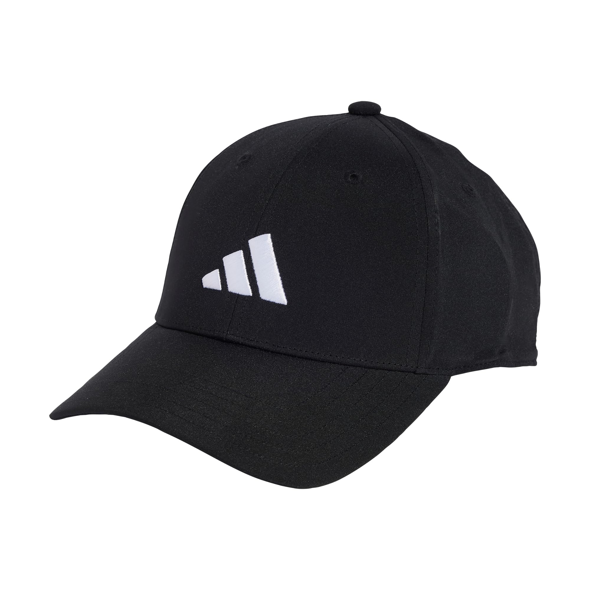 adidas Mixte Bball Lt EMB New Logo Hat, Black/​White, M-​L
