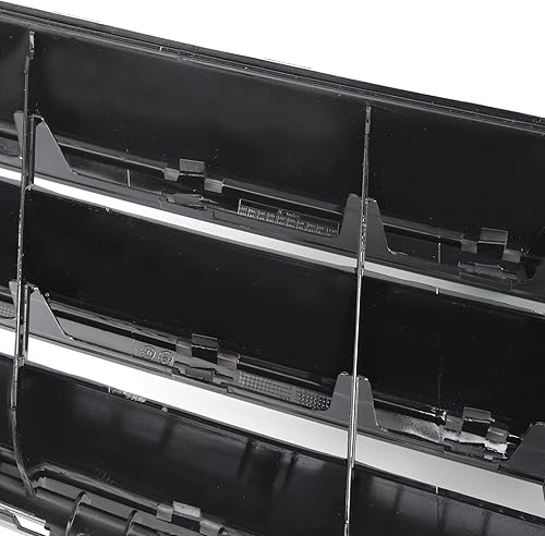 Vista 17 de Topteng Rejilla delantera con emblema LED, rejilla superior delantera de repuesto para BENZ W204 C300 C350 2008-2014, no compatible con C63 AMG