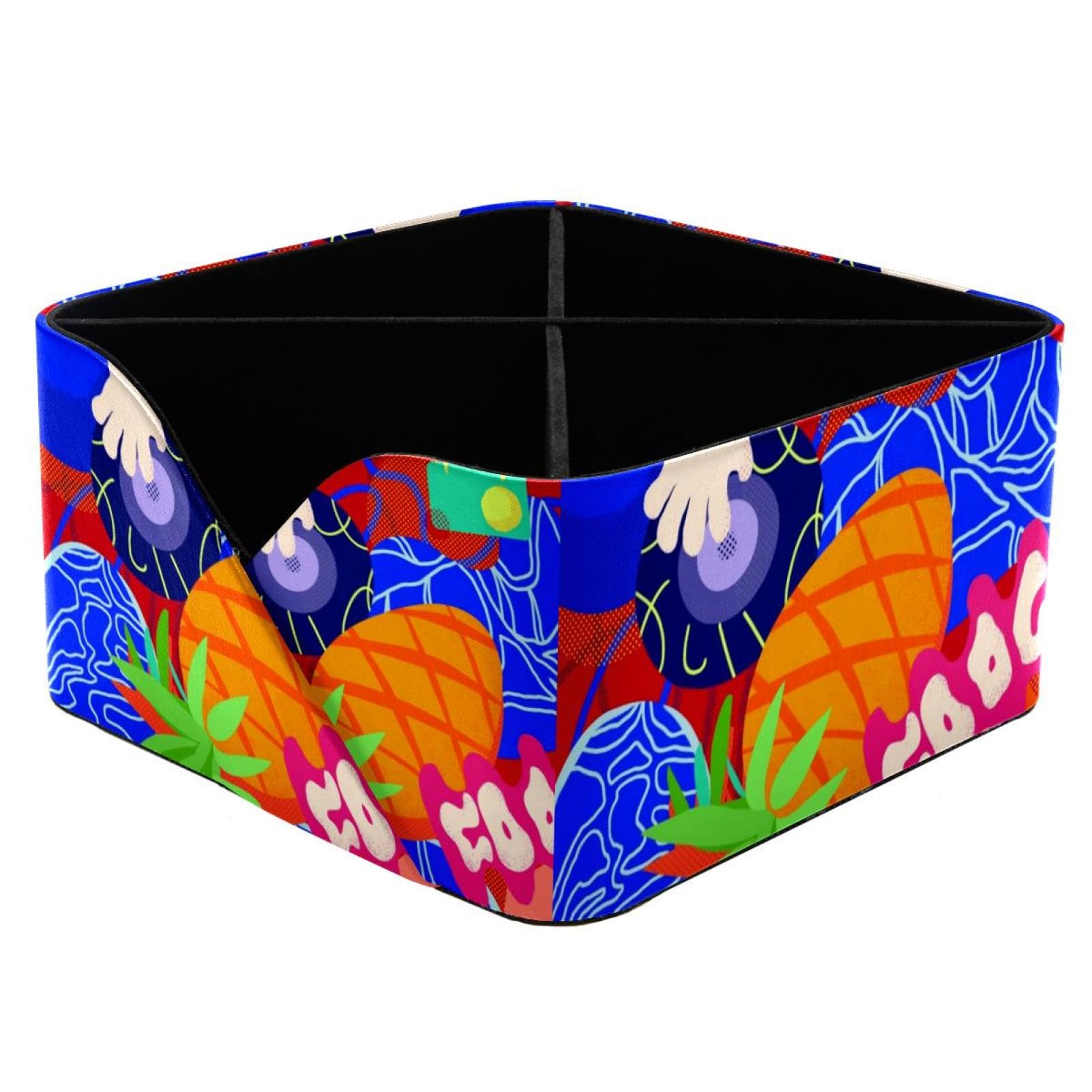 Porte-stylo motif abstrait en pot à crayons tendance pour organiser le bureau des femmes