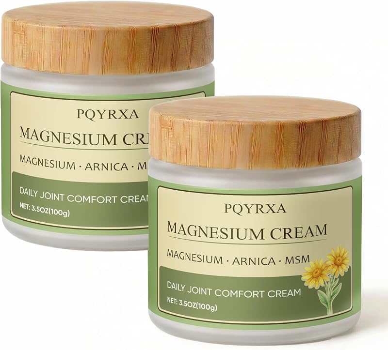 Creme de cloreto de magnésio com MSM e arnica, 2 unidades