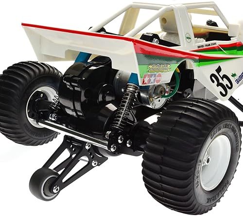 Miniatura 2 de TOOMOD Amortiguador trasero de aluminio para Tamiya RC coche Grsshopper Grasshopper 2 Hornet Buggy chasis actualizaciones piezas