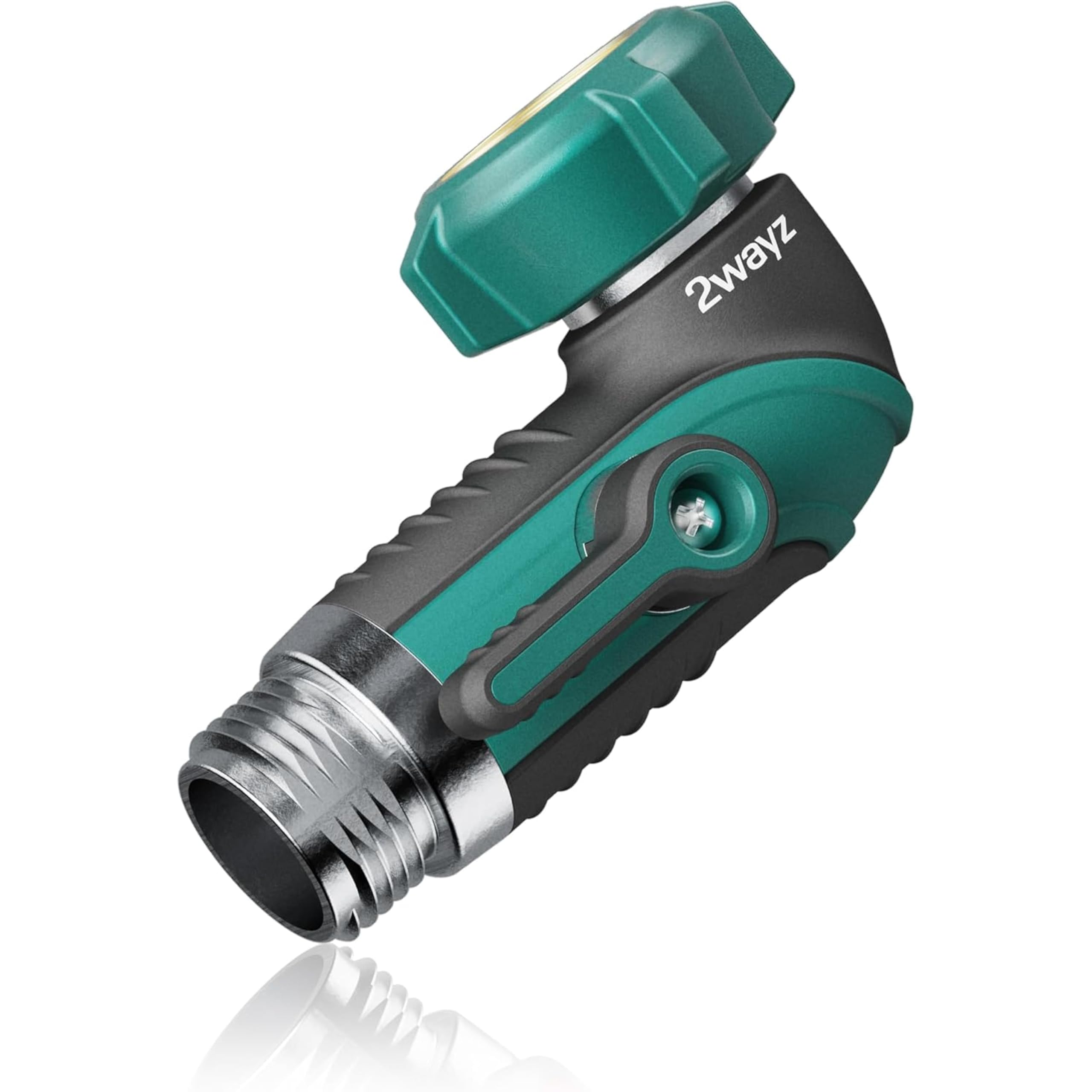 2wayz 90 Degree Hose Elbow for RV, 90 Degree Hose Adapter for RV, Hose Angle Connector, Water Hose Shut Off Valve, Garden Hose Elbow, Hose Elbow 90, 90 Degree Water Hose Elbow for rv