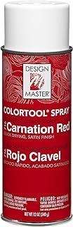 Colortool Floral Spray Paint 12 Ounces Carnation Red