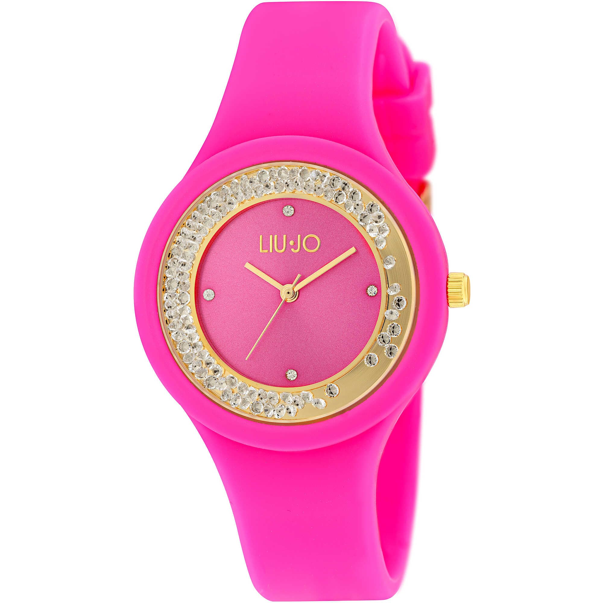 Liu Jo Women Analog Quartz Watch with Silicone Strap TLJ1424