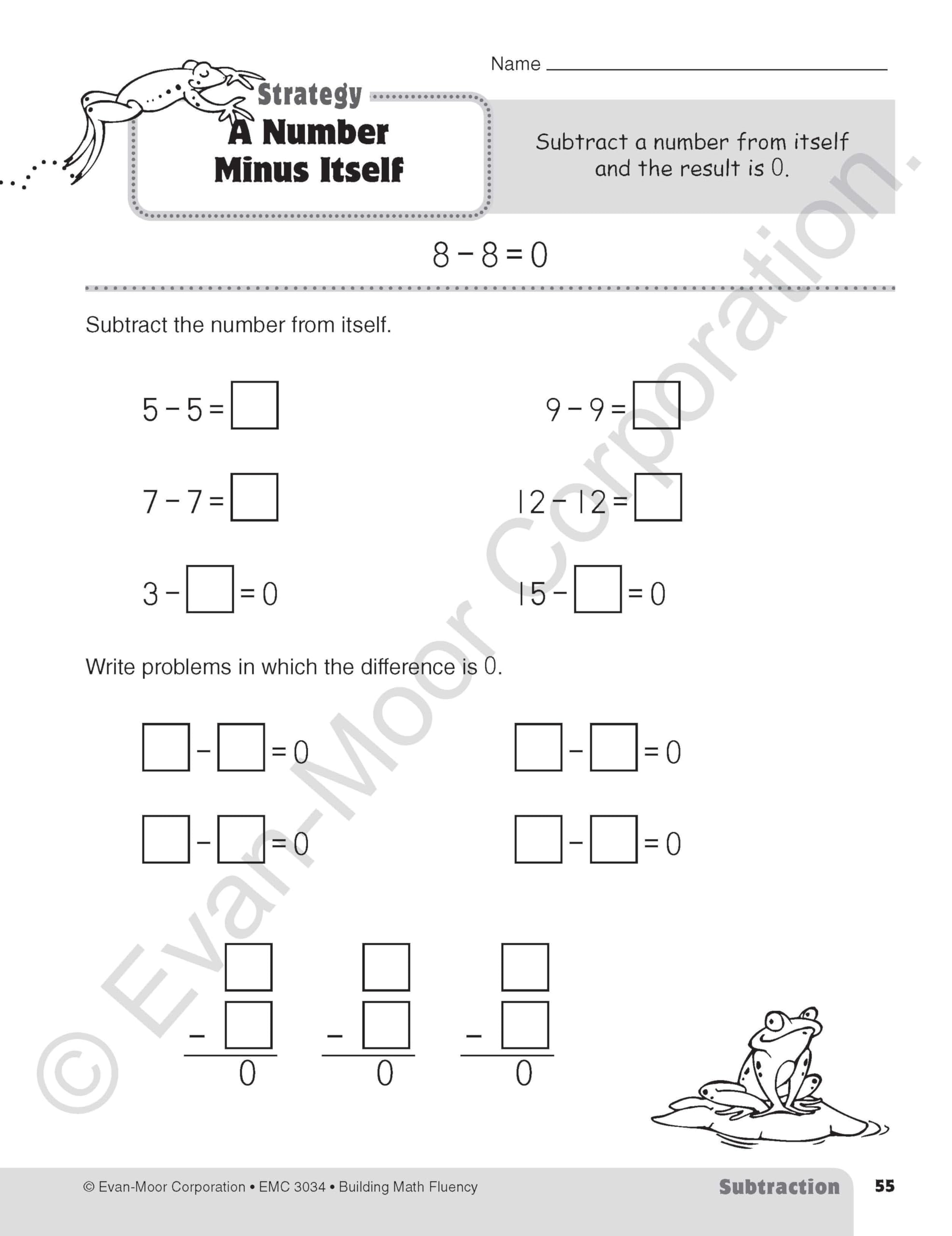 Building Math Fluency Grade 2 [With Transparencies]