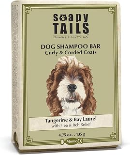 Soapy Tails Dog 4.75 oz. Shampoo Bar (Curly and Corded Coats)