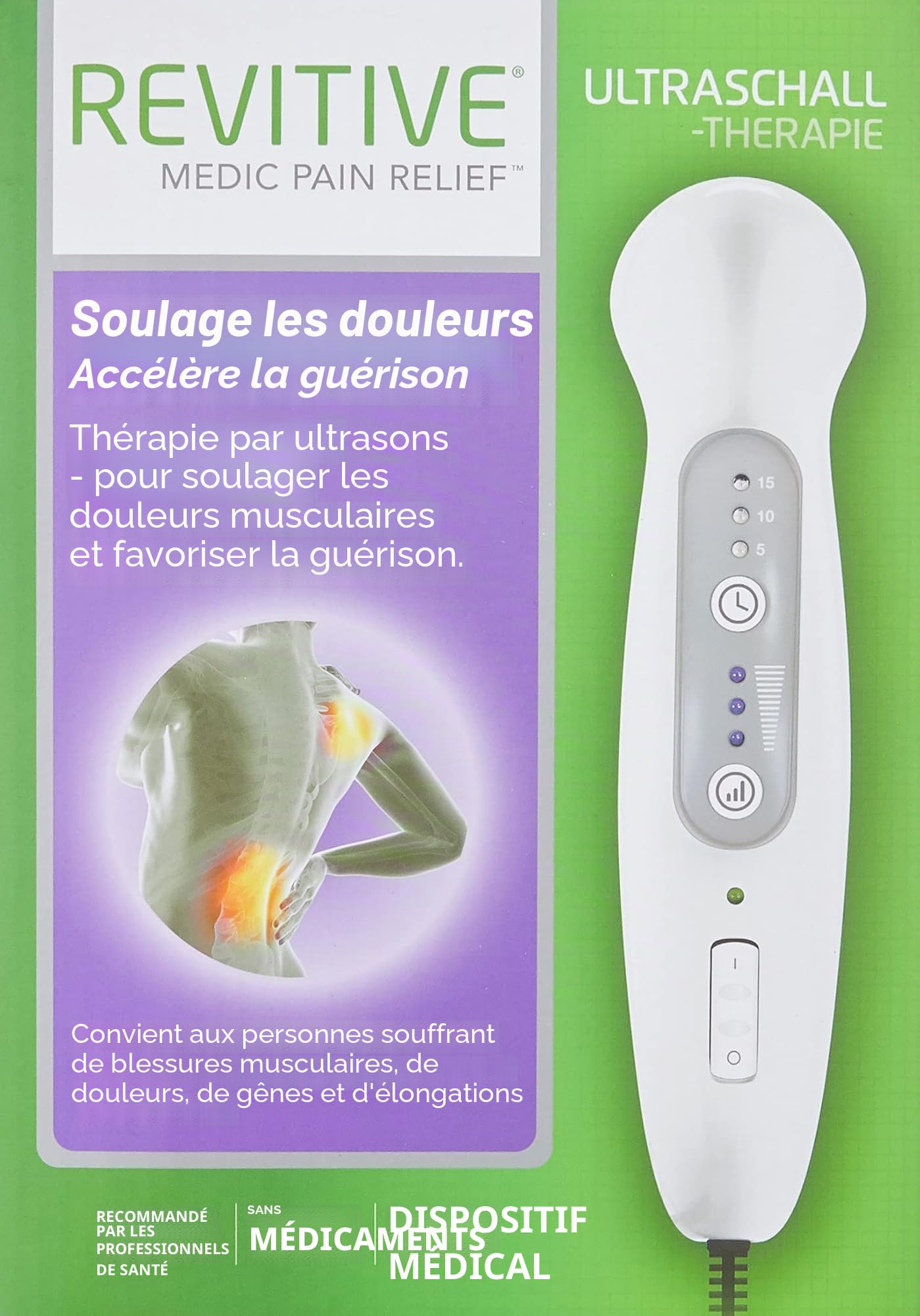 Revitive Appareil de thérapie à ultrason