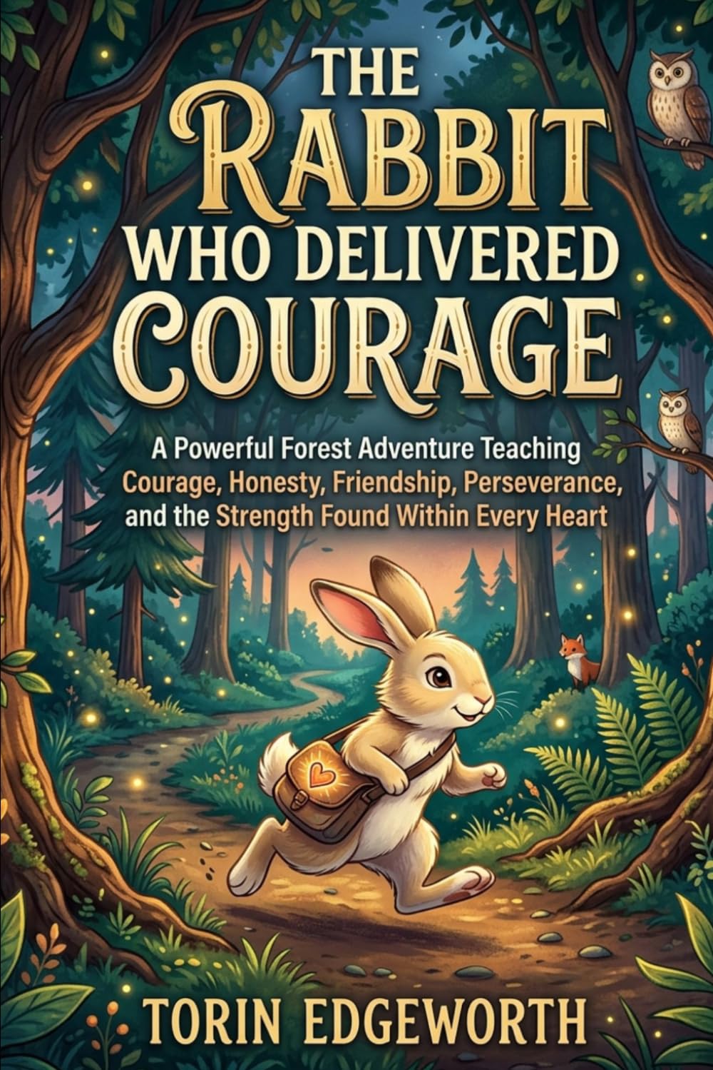 THE RABBIT WHO DELIVERED COURAGE: A Powerful Forest Adventure Teaching Courage, Honesty, Friendship, Perseverance, and the Strength Found Within Every Heart