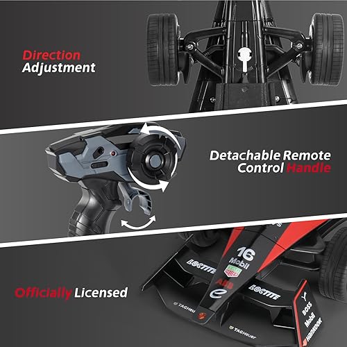 Miniatura 3 de MIEBELY Auto a control remoto 114 a escala 114 auténtico auto de carreras Porsche Formula Rc, juguetes de 2.4 GHz, 3.7 V 500 mAh, modelo de coche
