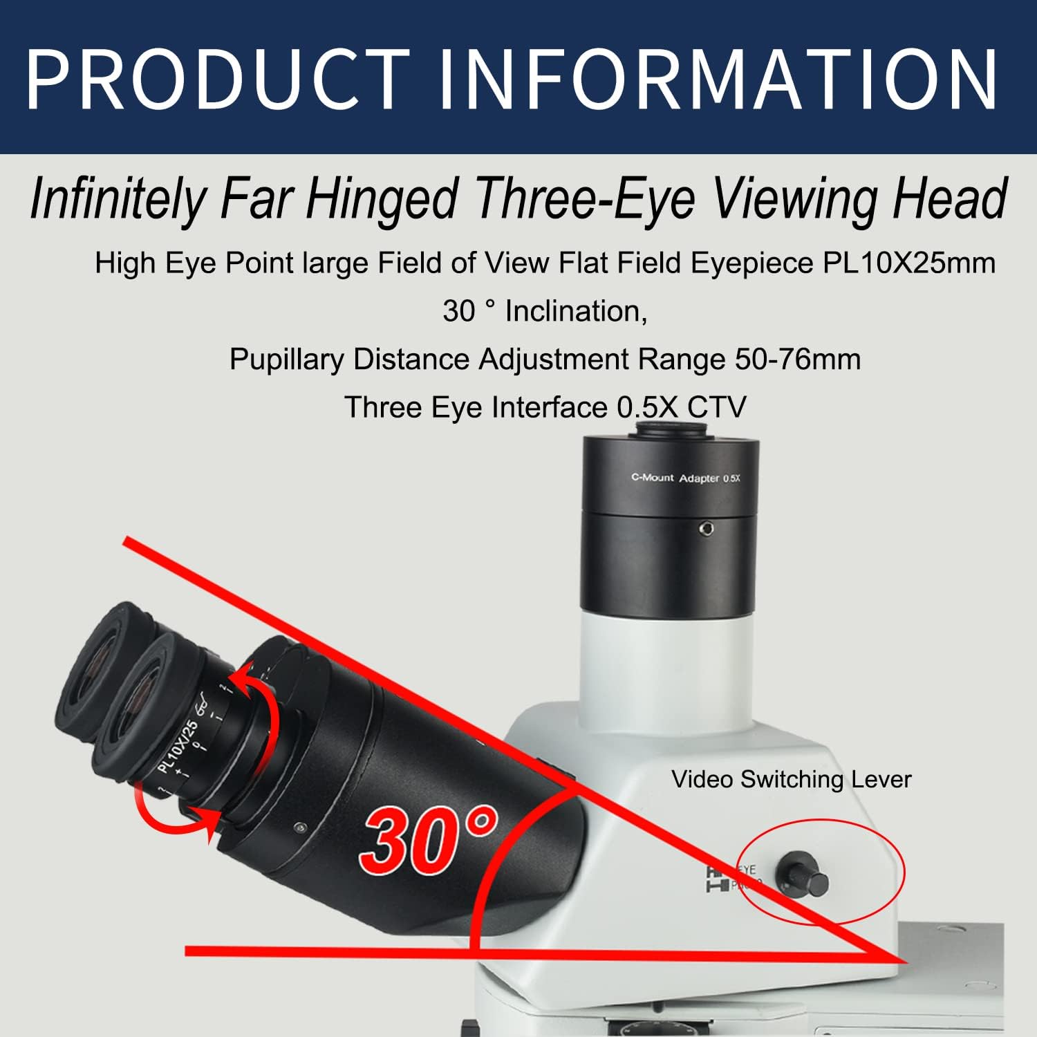 193X-1935X Trinocular Light and Dark Field Metallographic Microscope 4K HD Imaging Supports Measurement,Photography and Video Recording